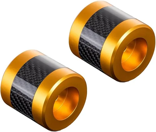 Vista 9 de Advanblack ProTek - Deslizadores de barra de choque Harley mecanizada de 1.25 pulgadas, rueda decorativa giratoria para protector de motor delantero