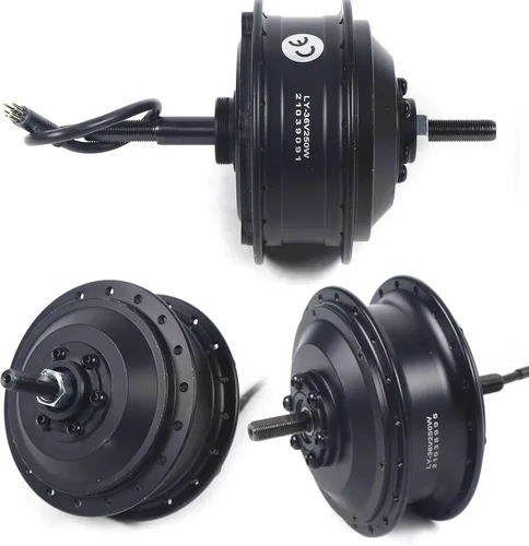 Vista 3 de Kit de conversión impermeable para bicicleta eléctrica, rueda trasera, cubo de bicicleta, motor de buje de 36 V 250 W, transmisión trasera, motor