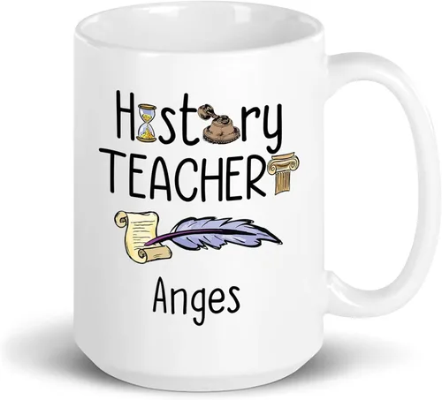 Vista 9 de Taza para profesores de arte, regalo del día del profesor, taza personalizada para profesores de arte, taza para profesores de escuela, taza