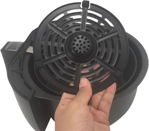 Vista 8 de Parachoques de goma para freidora de aire, puntas de goma, fundas protectoras antiarañazos para freidora de aire, lengüetas de goma de silicona