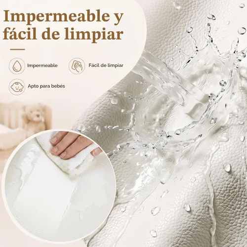 Vista 6 de ABCASA Mecedora giratoria eléctrica para guardería con brazo