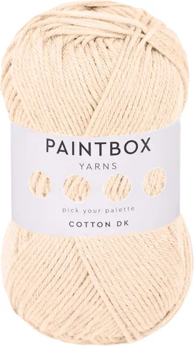 Vista 57 de Paintbox Yarns - Hilo 100% algodón DK, 1.76 onzas, 137 yardas, 410.1 ft #401 Papel blanco