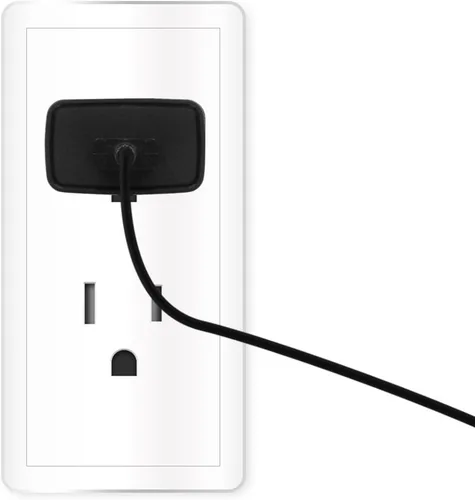 Vista 4 de Cargador de pared USB certificado UL Fuente de alimentación 5v1A (1000mA) Adaptador de corriente de viaje portátil universal Bloque de enchufe