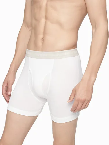 Vista 5 de Calvin Klein Calzoncillos bóxer clásicos de algodón para hombre (3 unidades)
