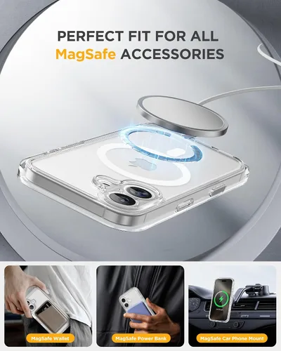 Vista 105 de Miracase Serie de vidrio para iPhone 11 de 6.1 pulgadas, funda protectora de cuerpo completo resistente mejorada con protector de pantalla de vidrio