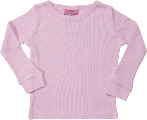 Vista 2 de Sweet & Sassy Conjunto de ropa interior térmica de 4 piezas para bebés y niñas pequeñas