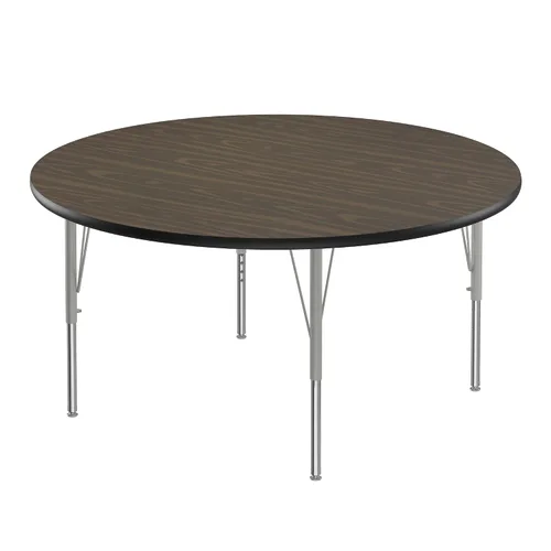 Vista 36 de Correll - Mesa de actividades rectangular Econoline de 30 x 60 pulgadas, parte superior de melamina de granito gris, altura ajustable