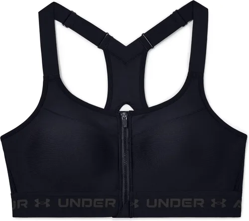 Vista 4 de Under Armour Sujetador con cremallera cruzada alta para mujer