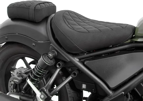 Vista 5 de Asiento delantero para moto para Honda Rebel 500 300 CMX500 CMX300 2017 2018 2019 2020 2021 2022 2023 2024 2025 2026 Juego de almohadilla