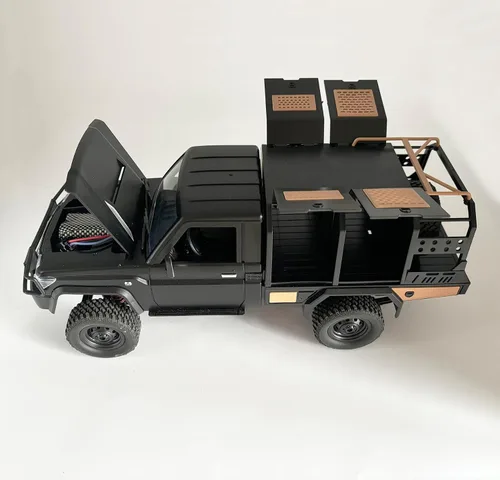 Vista 6 de WPLDEWAN MN82S RC Rock Crawler RC Camión RC 4x4 Escala 1/12 Toyota Land