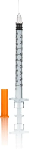 Vista 2 de Rixbao U-100 29G 1 ml/cc 1/2 pulgada (12.7 mm) Paquete de 30
