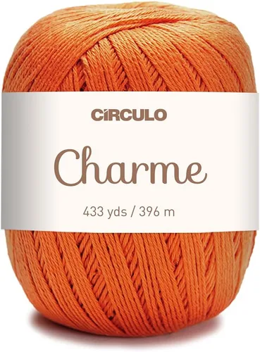 Vista 7 de CIRCULO Charme - Paquete de hilo para tejer y ganchillo, 3 bolas de 100% algodón virgen brasileño mercerizado, peso deportivo suave, color 2012