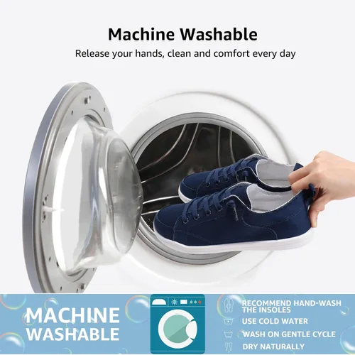 Vista 3 de STQ Women's Slip On Machine Washable Sneakers