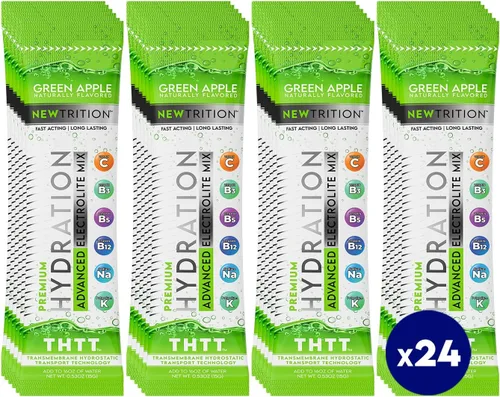 Vista 16 de Polvo de hidratación, paquetes de polvo de electrolitos, paquetes hidratantes con sabor natural para agua, electrolitos hidratantes de acción rápida