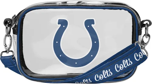 Vista 10 de FOCO NFL Womens NFL Team Logo Stripe Clear Crossbody Bag
