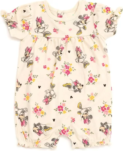 Vista 5 de Disney Paquete de 2 mamelucos de princesa Minnie Mouse Ariel para bebés recién nacidos a bebés