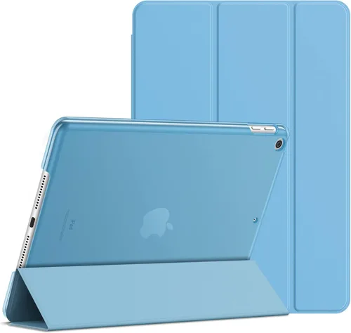 Vista 15 de JETech - Funda para iPad (9.7 pulgadas/24.64 cm, modelo 2018/2017, 6ª/5ª generación), funda inteligente con activación/suspención automática (Beige)