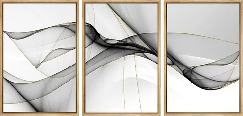Vista 39 de SIGNWIN Lienzo enmarcado para pared, juego de arte dramático de cielo tormentoso, ilustraciones de paisaje nuboso Moody, arte moderno decorativo