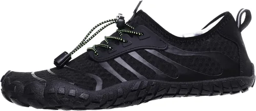 Vista 4 de Zivopah Zapatos de agua para hombre y mujer, zapatos acuáticos de secado rápido, zapatos de agua atléticos descalzos para navegación, pesca, buceo