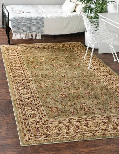 Vista 55 de Unique Loom - Colección Voyage - Alfombra tradicional oriental clásica de diseño intrincado