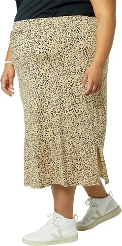 Vista 18 de Amazon Essentials - Falda midi de punto sin cierre para mujer (disponible en talla grande)