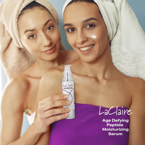 Vista 5 de Suero Hidratante Péptido Antiedad, con Retinol, Vitamina C, Aloe Vera, Anti-Envejecimiento reduce las arrugas, Uso Nocturno - 1.7 fl oz