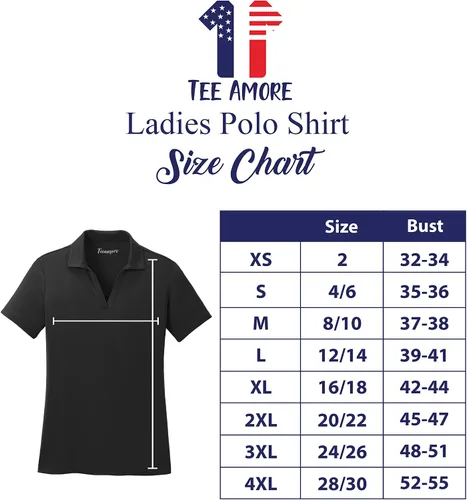 Vista 4 de Polo bordado personalizado para las mujeres bordado personalizado Añadir su logotipo