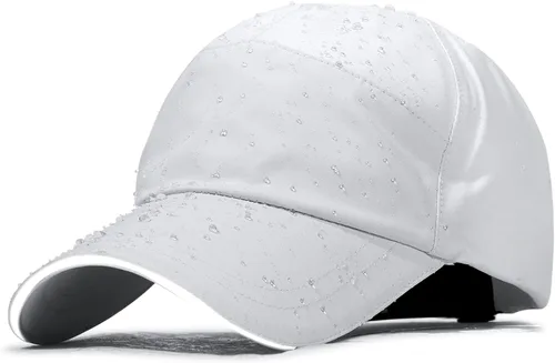 Vista 41 de Gorra de béisbol impermeable para hombre, sombrero de lluvia plegable para correr al aire libre, sombrero de pesca solar