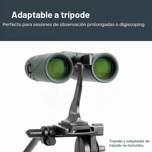 Vista 6 de Binoculares Nature DX, de Celestron 71328, color verde militar