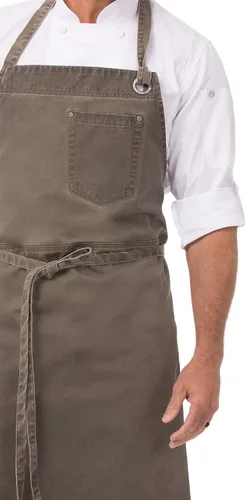 Vista 27 de Chef Works Delantal con pechera unisex Dorset Chefs