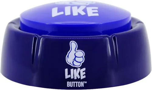 Vista 4 de Talkie Toys Products Botón Me gusta – 8 refranes divertidos – Botón parlante divertido para juegos, curiosidades, regalo político, humor de oficina