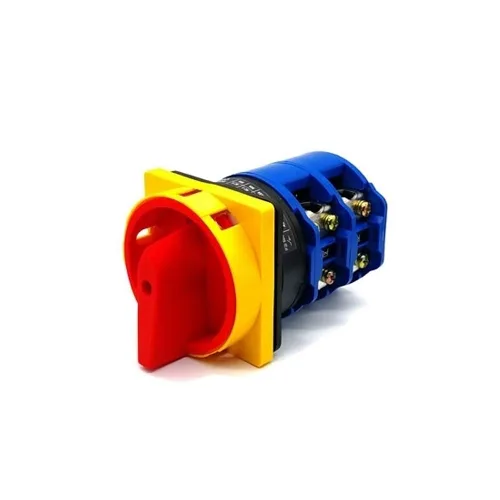 Vista 3 de Interruptor giratorio ATO 20A, 4 polos, interruptor de leva giratorio universal de 2 posiciones, interruptor de cambio seguro y confiable (20A)