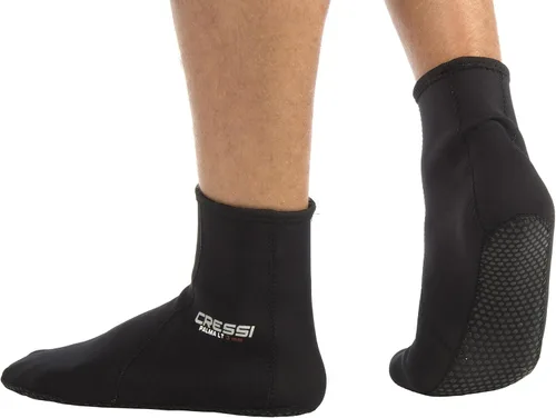 Vista 2 de Cressi Calcetines de buceo de neopreno antideslizantes de 0.118 in para adultos para mantener los pies calientes- Palma LT: diseñados en Italia