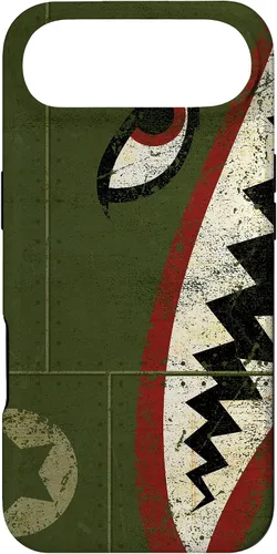 Vista 27 de WWII P-40 Fighter Plane Shark Mouth Warbird Nose Art Case for iPhone 17