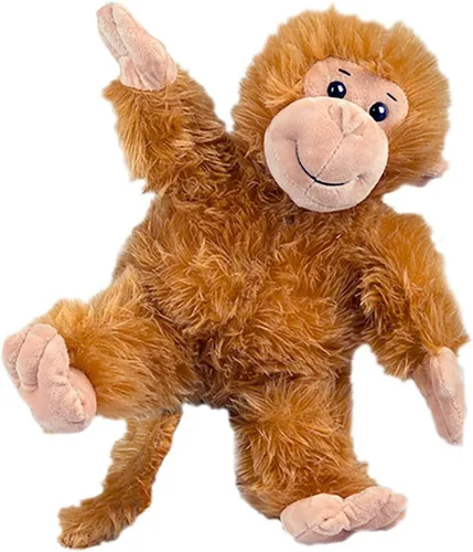 Vista 4 de Stuffems Toy Shop Graba tu propio peluche de 16 pulgadas The Monkey - Listo para amar en unos pocos pasos fáciles