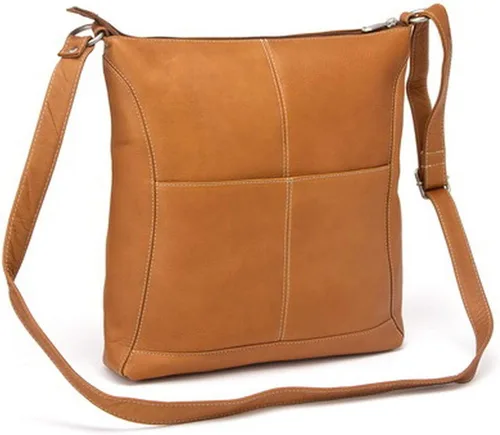 Vista 4 de Le Donne Bolso bandolera de cuero fácil de deslizar