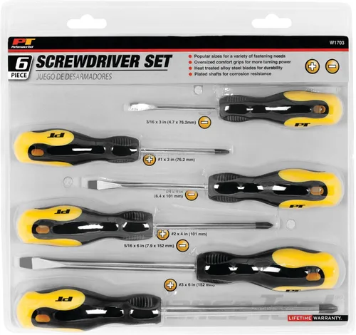 Vista 2 de Performance Tool Juego de destornilladores W1703, 6 piezas