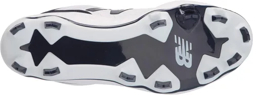 Vista 4 de New Balance - Zapatos deportivos de béisbol 3000 v5 moldeados para hombre, Azul MarinoBlanco, 16 Wide