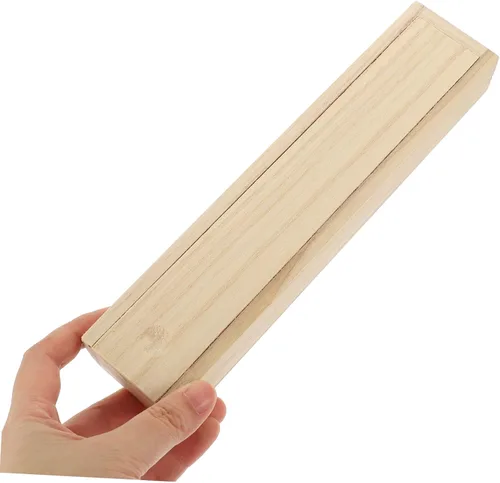 Vista 5 de STAHAD Caja de joyería portátil Caja de anillo Anillo Bix Cajas Decorativas Tapa deslizante Joyero de madera Caja de joyería decorativa Caja