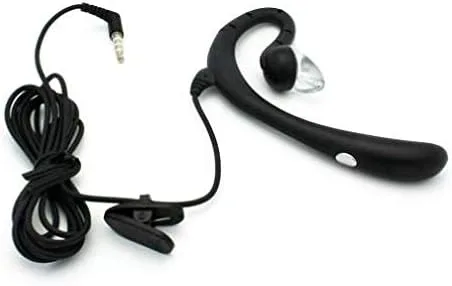 Vista 2 de Auriculares mono con cable con micrófono de 0.138 in para Moto G Power (2020), micrófono manos libres para Motorola Moto G Power (2020)