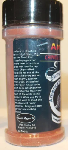 Vista 6 de Set de regalo de especias en polvo de chile jalapeño chipotle ancho Aji Amarillo