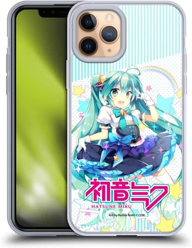 Vista 51 de Head Case Designs Licencia Oficial Hatsune Miku Gráficos Lindos Carcasa de Gel [Protección de Grado Militar] Compatible con Apple iPhone 7