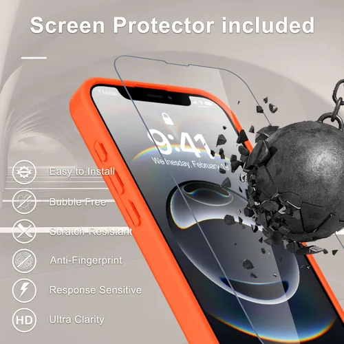 Vista 424 de Funda para Google Pixel 10 Pro XL, cubierta magnética mate, color negro Fit for MagSafe, Screen Protector included, Shockproof Military Grade
