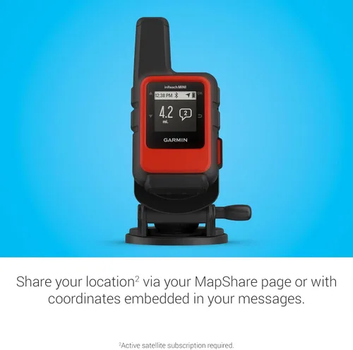 Vista 6 de Garmin Paquete marino inReach Mini 2, comunicador satelital compacto, portátil de mano