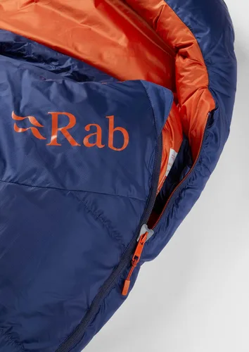 Vista 4 de Rab Saco de dormir Ascent Down para mujer, ligero y cálido, saco de dormir para acampar y mochilero