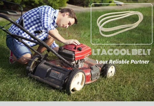 Vista 5 de Correa de transmisión hidrostática para tractor de cortacésped con cable de aramida, 1/2 "x 69.125" compatible con Cub Cadet Craftsman Troy-Bilt