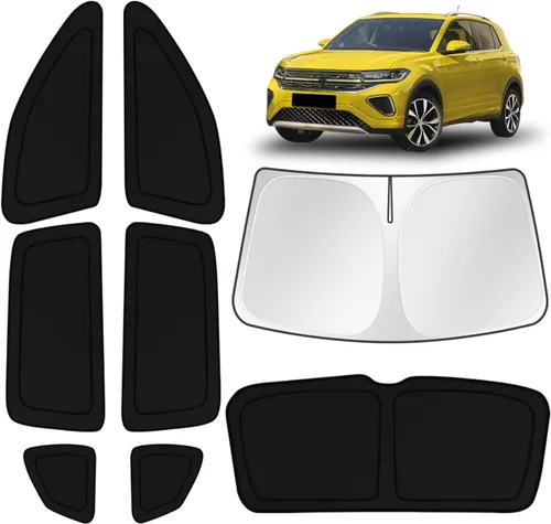 Vista 275 de KUST - Parasol plegable para parabrisas para BMW X1 E84, accesorios 2011 2012 2013 2014 2015, protector de visera de sol ajustable que bloquea