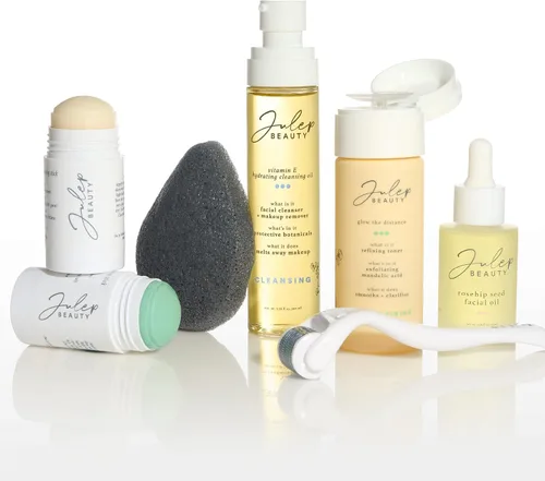 Vista 7 de Julep Esponja Konjac individual - Cara - Carbón aclarador de la piel, herramienta de limpieza exfoliante suave con práctico gancho de ventosa
