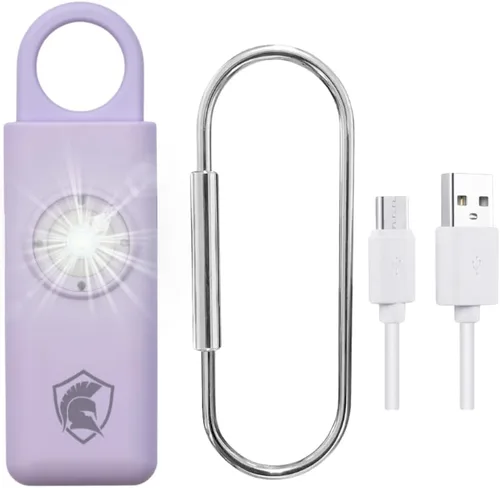 Vista 7 de Alarma de seguridad personal recargable (Aqua)