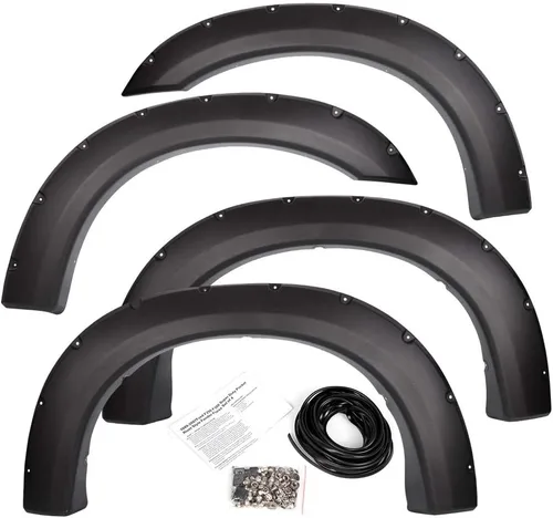 Vista 14 de GRAND ORANGE 4 guardabarros compatibles con modelos Ford F250 F350 Super Duty 1999-2007 (no compatibles con modelos duales), accesorios texturizados